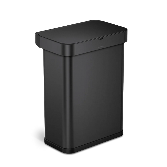 58 litre rectangular sensor bin with voice and motion sensor